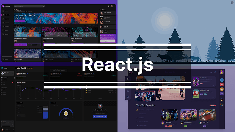 React