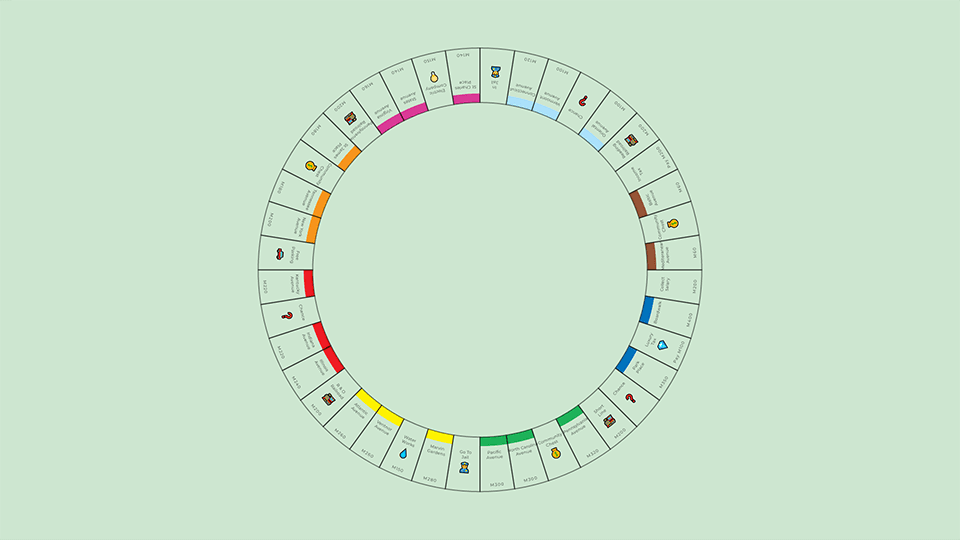 Circular Monopoly